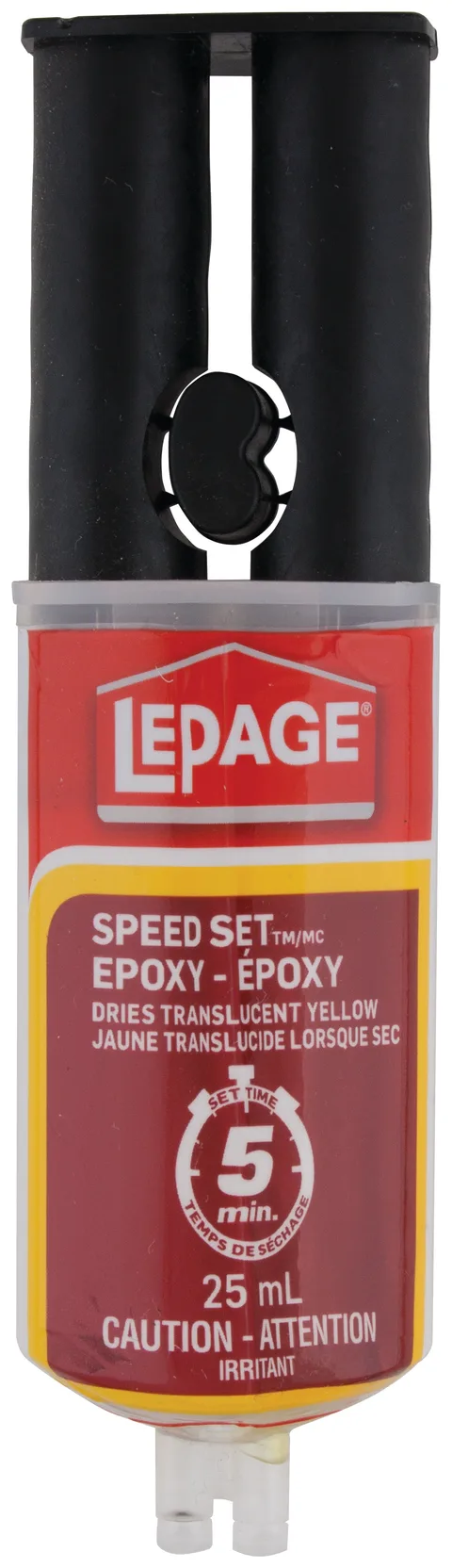 Colle époxy en seringue 