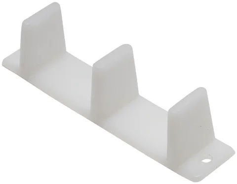 Guide de plancher pour porte coulissante 