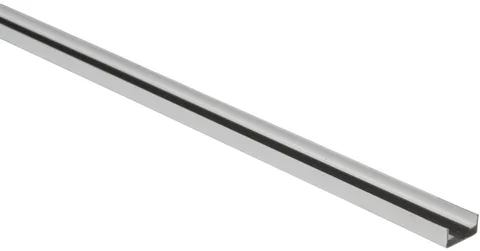 Coulisse avec quincaillerie pour porte coulissante 