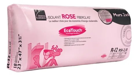 Isolant en fibre de verre 