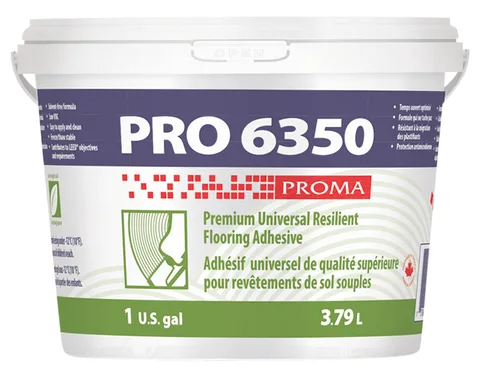 Adhésif pour revêtement de plancher flexible