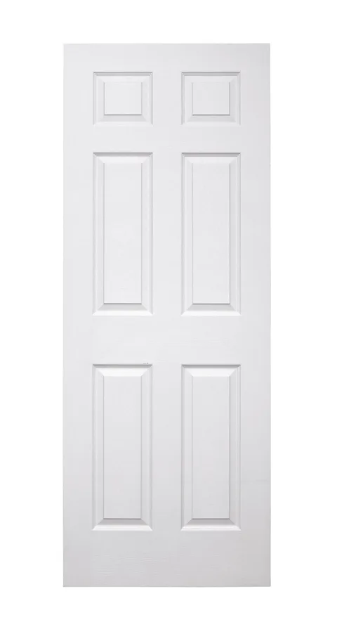 Porte d'intérieur 6 panneaux 