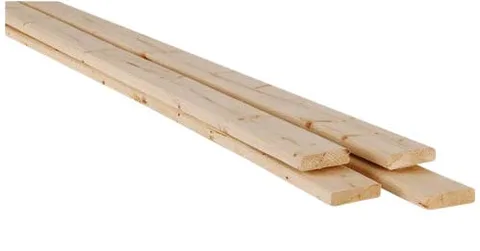 Planche en épinette grade 2 