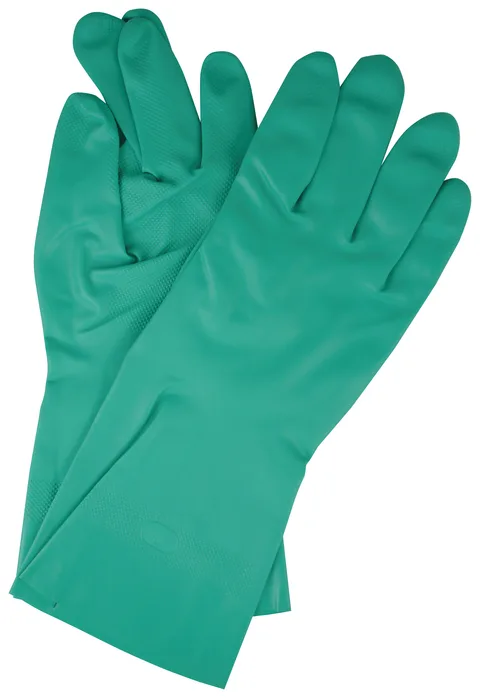 Gant résistant aux produits chimiques en nitrile